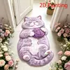 Superventas transfronterizo alfombra suave para mesita de noche de dormitorio visual 3D, tacto suave, amigable con la piel, cachemira sintética, alfombra decorativa fácil de cuidar para sala de estar, mesa de centro