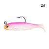 Isca Artificial Transfronteiriça 6cm 6g Herring Cauda em T Isca Biônica Anzol Único Cauda em T Peixe de Chumbo Pvc Submersível Isca Macia Atacado
