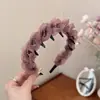 Diadema Elegante de Caña Alta para Mujer 2026 Nuevo Estilo Suave Malla con Perlas Pinza para el Cabello Accesorios para el Cabello
