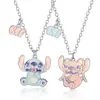 Amazon Transfronterizo Dibujos Animados Lilo y Stitch Periférico Stitch Ángel Pareja Empalme Bff Collar