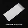 Bolsas Autoadhesivas Frosted de CPE al por Mayor Bolsas Autoadhesivas para Teléfono Móvil Dongguan Bolsas de Plástico Autocierre Semitransparentes Engrosadas para Joyería