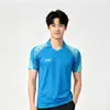 Nuevos uniformes de bádminton para hombres y mujeres, de manga corta, secado rápido, transpirables, uniformes de verano para tenis y voleibol, uniformes de entrenamiento para competición 3619