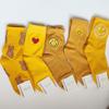 Calcetines de Corea del Sur colección de calcetines amarillos amarillo claro amarillo amarillo amarillo amarillo amarillo limón amarillo naranja amarillo amarillo ganso calcetines de mujer cintura calcetines de algodón