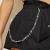 Personalidad de moda hip-hop europea y americana espinas espinas espinas cadena de cintura exagerada genial estilo punk espinas cadena de pantalones cadena de ropa mujeres