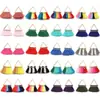 Pendientes de Aro Metálico con Borla de Abanico de Colores Accesorios para el Cabello Accesorios Colgantes Hechos a Mano DIY Colgante para Llave Colgante Pequeño