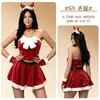 Comercio Exterior Xianyi Transfronterizo Reno Rojo Juego de Rol Lencería Sexy Deseo Puro Provocación Uniforme Qqny S9