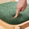 Silla de Comedor de Ratán para el Hogar Silla de Balcón para Exteriores con Respaldo Mesa y Silla de Restaurante de Ocio Estilo Rústico de Hierro Silla de Ratán Estilo Nórdico