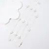 NK-283 trébol de cuatro hojas que gotea aceite 130 cm multicolor plegable cadena larga para suéter de mujer otoño e invierno nuevo venta al por mayor de fábrica