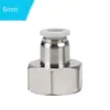 Acessórios Adaptador Conector Reto de Três Vias Conector de Cotovelo Acessórios de Bloqueio Sistema de Irrigação Umidificação Resfriamento Dispositivo Automático de Rega de Conexão Rápida