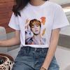 2025 Comercio Exterior Grupo Ídolo Coreano Estampada Camiseta de Manga Corta para Mujer Mercancía para Fans