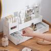 Caixa Organizadora de Mesa, Armazenamento de Cosméticos de Plástico, Classificação de Talheres, Caixa com Divisórias para Gaveta, Armazenamento Empilhável para Uso Doméstico