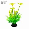 Decoración Acuario Plástico Plantas Acuáticas Simuladas Flores Falsas Paisajismo Acuario Plantas Acuáticas Pequeñas Césped Artificial Fuente Fabricante Venta al Por Mayor