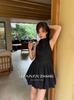 Vestido de Mezclilla Sin Mangas Estilo Coreano Dulce Youji Cz Zhang Otoño para Mujer Falda Mini Plisada de Corte A B36485