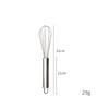 Batidor de Huevos Acero Inoxidable Palo de Remover Manual Batidor de Claras Crema Batidor Semi-Automático Tipo Empuje Mezclador de Suplementos Alimenticios