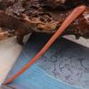Horquilla de madera de melocotón para mujer, estilo antiguo, moderno y sencillo, horquilla de sándalo, horquilla para recogido, nuevos palillos de estilo chino, horquilla de madera