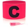 Brazalete de capitán de fútbol, brazalete para adultos y niños, disponible para grupos de equipos, brazalete C, brazalete con el logotipo C, producto para fanáticos