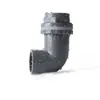 Accesorios para Tuberías de Agua de Plástico PVC Tee de 4 Puntos Directa con Rosca Externa e Interna Codo de 1 Pulgada 20 Codo Conector Caja Giratoria Filtro