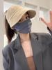 Sombrero para el sol estilo Zhao Rusi para niños de verano, fino, de copa vacía, con protección solar anti-ultravioleta, sombrero para el sol de lengua de pato, sombrero de pescador