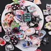 Múltiples Tipos de Cuentas Acrílicas Impresas a Doble Cara de Dibujos Animados Materiales y Accesorios para Cadena de Teléfono Móvil Hecha a Mano DIY con Cuentas