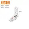 Sujetador de Escuadra de Acero Inoxidable de 90 Grados, Refuerzo de Escuadra para Fijación de Muebles y Armarios, Conector de Panel tipo Panal con Forma de L