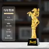 Trofeo de Cristal 2026 Trofeo Personalizado del Año del Caballo Premios de Reunión Anual Diseño Gratuito Grabado Souvenir para Empleado Destacado