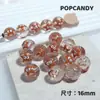Cuentas Pintadas a Mano Tulipán Conejo Fresa DIY Cuentas Hechas a Mano Accesorios de Joyería Huevo Pochado Infantil Cuentas Sueltas Cadena de Teléfono Móvil