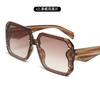 Gafas de sol seleccionadas de venta caliente montura grande montura correctoras de gafas de sol sentido de alta calidad gafas de sol para sesión de fotos callejera de celebridad de internet fábrica al por mayor