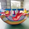 Parque infantil inflable de exportación transfronteriza, barco balancín pirata, balancín de sandía, silla de cangrejo, castillo travieso, equipo de diversión