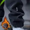 Pantalones de Punto Grueso de Felpa de Alta Gama Otoño Invierno Más Vendidos Resistentes a los Arañazos Desgastables Joggers Adelgazantes Buena Caída Calidad Pantalones para Hombre