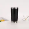 Amazon Taza Térmica de Acero Inoxidable de 20 oz Doble Capa al Vacío con Spray de Plástico Taza para Coche Taza para Hogar Taza para Cerveza Fría