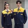 Ropa de Trabajo para Hombre de Primavera y Otoño, Duradera y Resistente a las Manchas, Adecuada para Talleres y Talleres de Reparación de Automóviles, Conjunto de Ropa de Trabajo Reflectante con Logo Personalizado