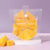 Triángulo de queso de yema de huevo hojaldrado esponja de maquillaje húmeda y seca huevo de belleza de queso desechable puff pequeño