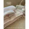 Chaleco de Algodón con Relleno CallmeEar//Rosa Cuello Alto Ajuste Holgado Talla Grande Sin Mangas para Invierno
