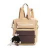 Mochila Estudantil Estilo Japonês Nova 2026 Estilo Coreano Tendência Legal Unissex Bolsa de Ombro Duplo Simples Estudante Universitário Mochila para Esportes ao Ar Livre