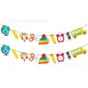 Banderas de Temporada de Regreso a Clases, Banderines de Papelería de Autobús Escolar de Temporada de Regreso a Clases, Banderas de Decoración de Fiesta de Temporada de Regreso a Clases