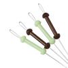 Assento de chumbo mágico auto-travante silicone integrado contas espaciais não danificam a linha pesca pequenos acessórios equipamento de pesca suprimentos de pesca