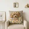 Fundas de Almohada de la Popular Serie de Animales Lindos de Amazon para Decoración de Sofá del Hogar, Fundas de Cojín Cortas de Felpa