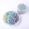 Elásticos de Cabelo para Meninas, Pequenos Elásticos de Cabelo de Alta Elasticidade, Cordas de Cabelo Descartáveis, Anéis de Cabelo Duráveis, Elásticos de Cabelo Pretos, Elásticos de Cabelo Infantis Que Não Danificam o Cabelo