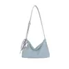 Bolsa transversal feminina 2026 nova bolsa versátil de ombro bolsa de trabalho fashion bolsa jeans bolsa de antebraço bolsa feminina moderna