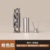 Hebilla para cordones sin atar para personas perezosas, artefacto fijo, cordón grueso de cáñamo especial para adultos y niños, hebilla de metal para zapatos sin atar