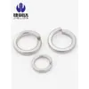 Tornillo de Resorte para Almohadilla 201 Resistente Elástico Grosor Metal Redondo Acero Inoxidable Muelle Arandela GB93304/316