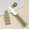 Faca de Frutas Doméstica de Cozinha Faca de Frutas de Aço Inoxidável Faca Portátil para Descascar Faca de Cozinha Faca de Dormitório Faca de Frutas