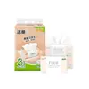 Pañuelos Faciales Jierou Polvo Facial 3 Capas 120 Hojas 3 Paquetes Pañuelo Facial Desmontable Paquete Familiar con Descuento No se Rompen Fácilmente al Mojarse