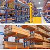 Estante voladizo Ventas directas de fábrica Almacén de alta resistencia Unilateral Doble cara Tubo de acero inoxidable Estante de aluminio Material Estante para placas