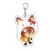 Estilo Ins Llavero de Zootopia Judy Nick Acrílico Dibujos Animados Accesorios Colgante para Pareja