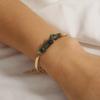 Pulsera de Cadena Transfronteriza Europea y Americana Retro Piedra Natural Grava Multicolor con Cuentas para Mujer en stock Venta Directa