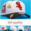 Gorra de Béisbol MLB Transfronteriza para Hombres y Mujeres con Logo Grande, Visera Dura, Bordado de Letras, Versátil Deportiva Coreana de Pico de Pato Moderna