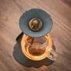 Nuevo Estilo Colador de Té Xiangyun Sin Poros y Filtro Integrado Taza de Ceremonia Embudo Filtro de Café Juego de Té para Preparar Té, Filtro de Cerámica