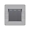 Suministro transfronterizo enchufe de pared para el hogar material de acero inoxidable enchufe multifuncional enchufe británico enchufe estándar americano
