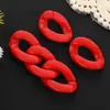 Corrente de acrílico 21*30mm acessórios para joias handmade diy corrente para sapatos bolsa de corrente chaveiro material de decoração